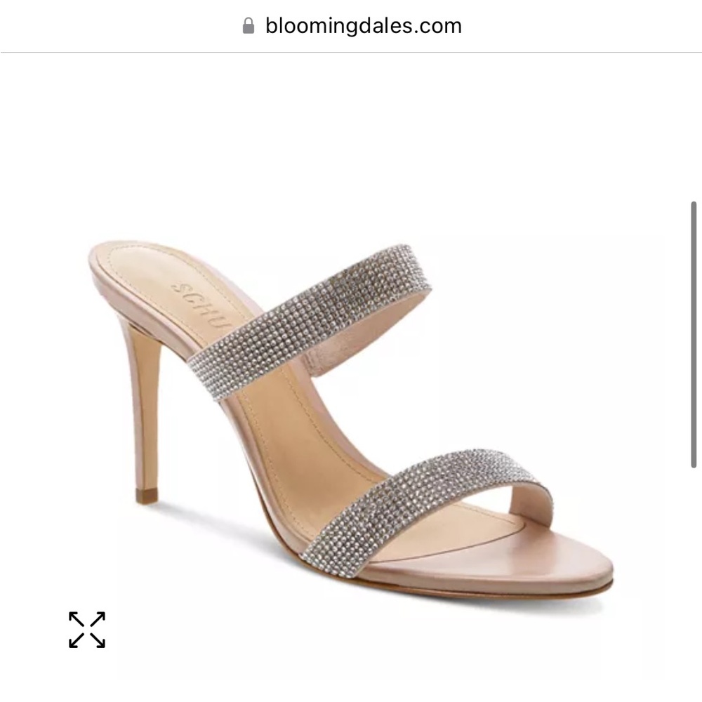 New Schutz Beatriz Rhinestone Sandals size 8